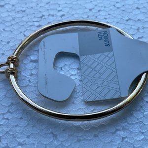 14th & union Women Bracelet Gold Tone Fashion Wrist Band Bangle Jewelry New